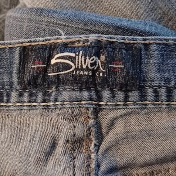 Silver Jeans Co. Men's classic straight relaxed stretch jeans, W36/L36 - Picture 2 of 9